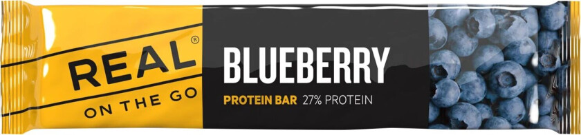 Protein Bar Blueberry & Blackberry Sort/Gul 1