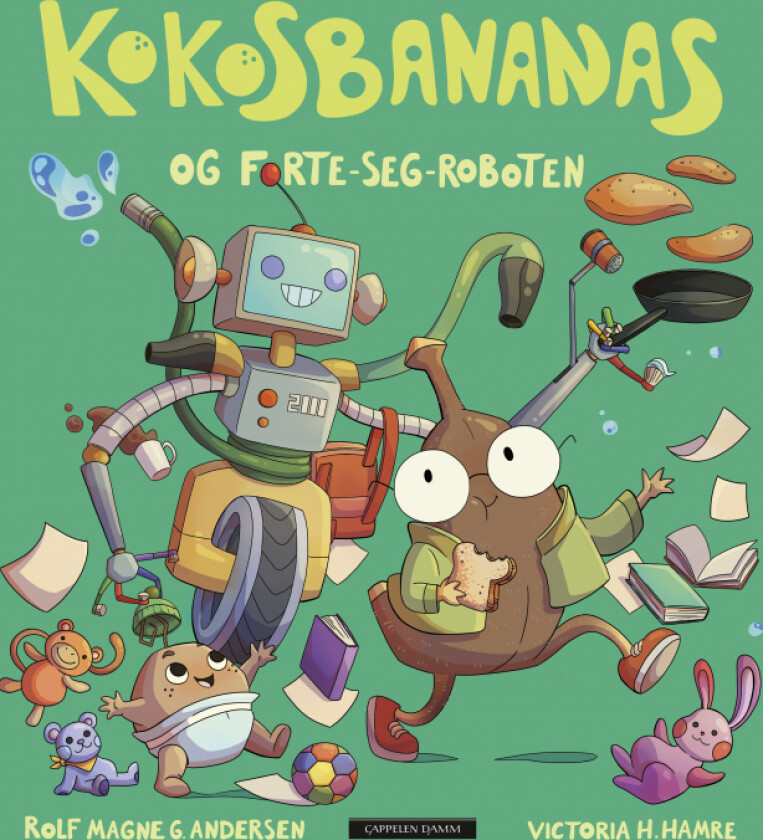 Kokosbananas og forte-seg-roboten av Rolf Magne Andersen