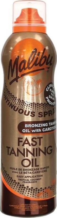 Bilde av - Continuous Spray Fast Tannin Oil With Carotene - Unisex, 175 ml