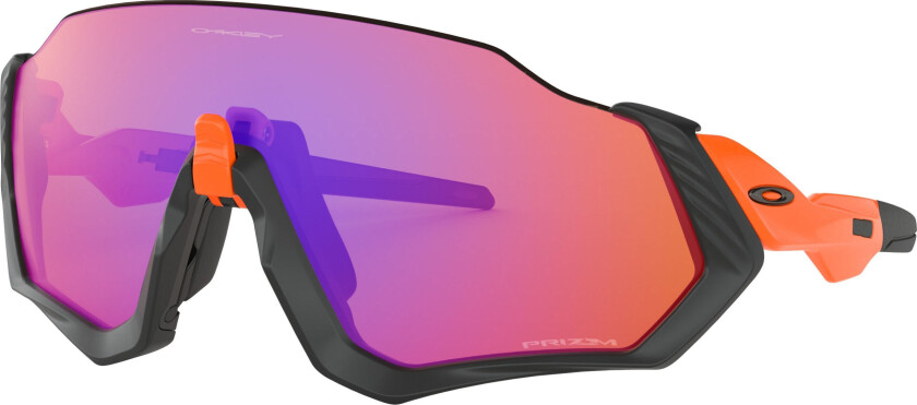Flight Jacket Matte Black/Orange Prizm Trail