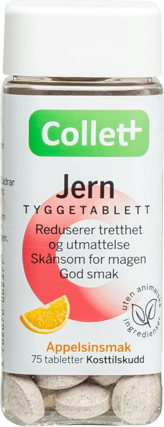Collett Jern Tyggetablett 75stk