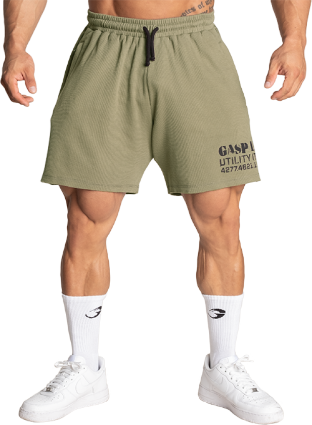 Thermal Shorts 6", Washed Green