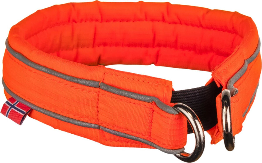 Non-Stop Dogwear Safe Collar, hundehalsbånd Oransje
