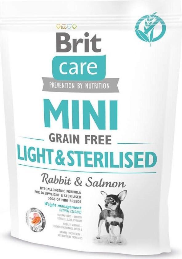 Brit Care Mini Grain Free Light & Sterilised (400 g)