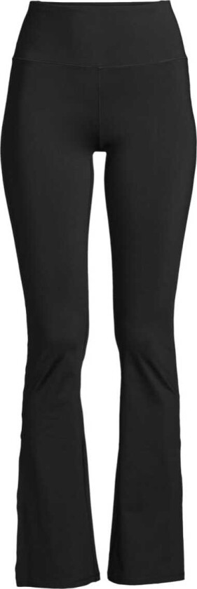 Flare High Waist Pant Dame Black 38