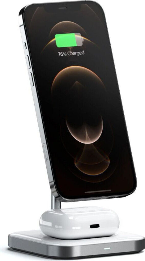 2-in-1 Magnetic Wireless Charging Stand