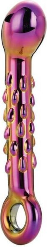 Glamour Glass Ribbed G-spot Dildo Glassdildo