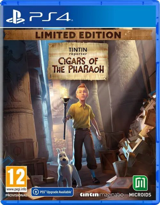 PS4 Tintin Reporter Cigars of the Pharaoh