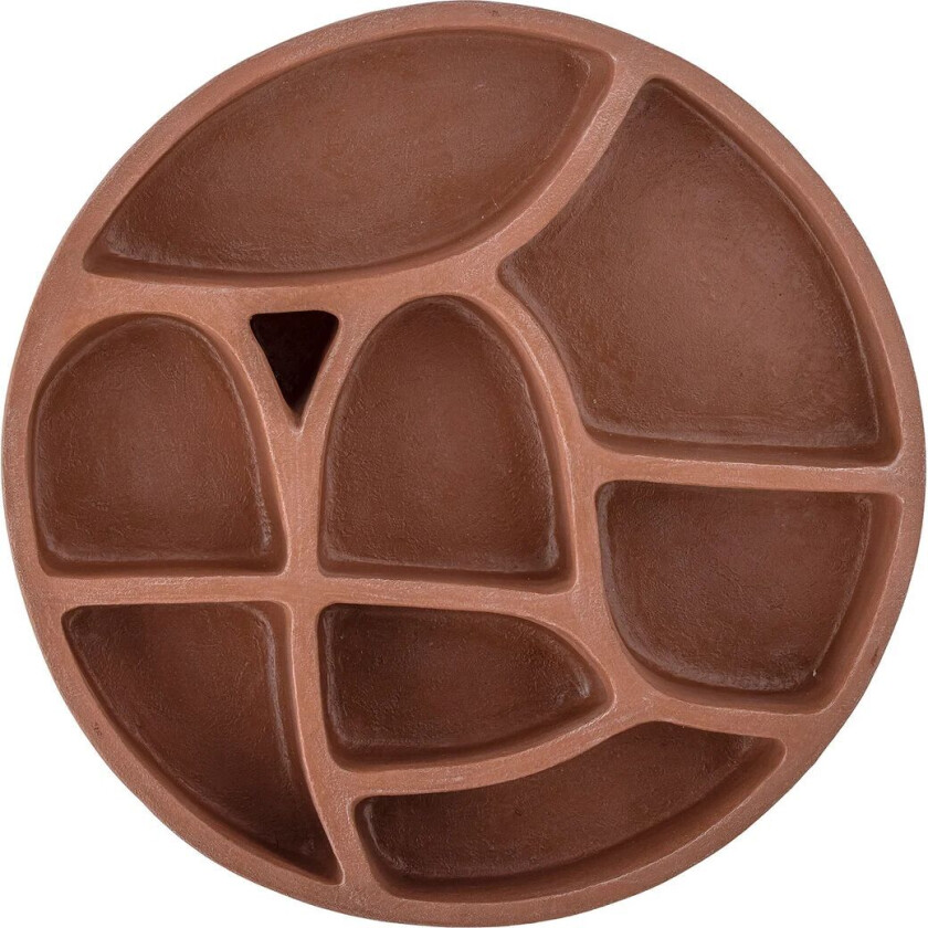 Palmer vegghylle Ø 45 cm Rød