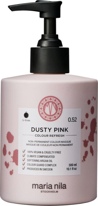 maria nila Colour Refresh Non-Permanent Colour Masque 0.52 Dusty Pink