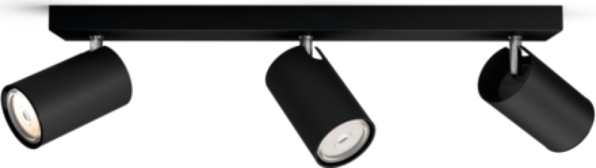 myLiving Kosipo takspot 3, matt Svart