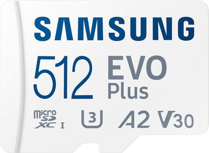 512GB Samsung MicroSDHC EVO Class 10