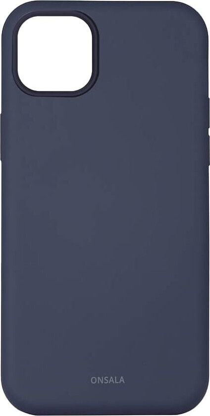 Phone Case Silicone Dark Blue - iPhone 14 Plus