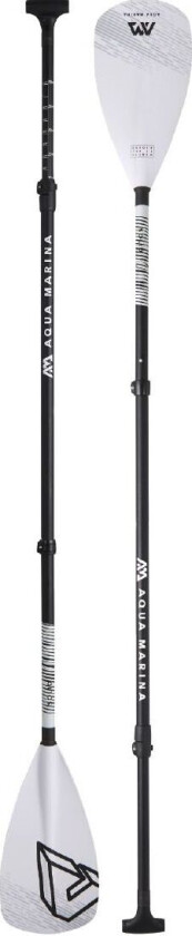 Solid Fiberglass SUP Paddle Black+White OneSize, NoColour