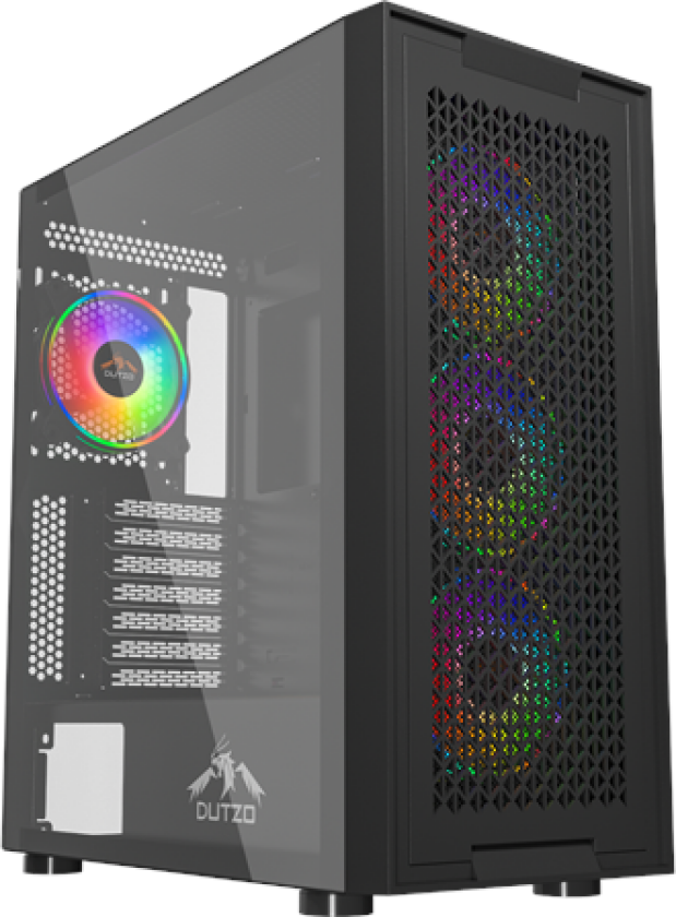 C731 Mesh TG ARGB - Kabinett - Miditower - Svart