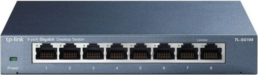 TL-SG108 8-Port 10/100/1000Mbps Desktop Switch