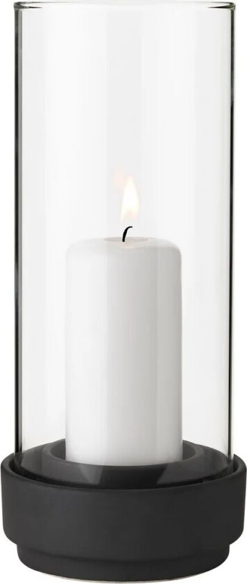 Hurricane lyslykt svart Liten