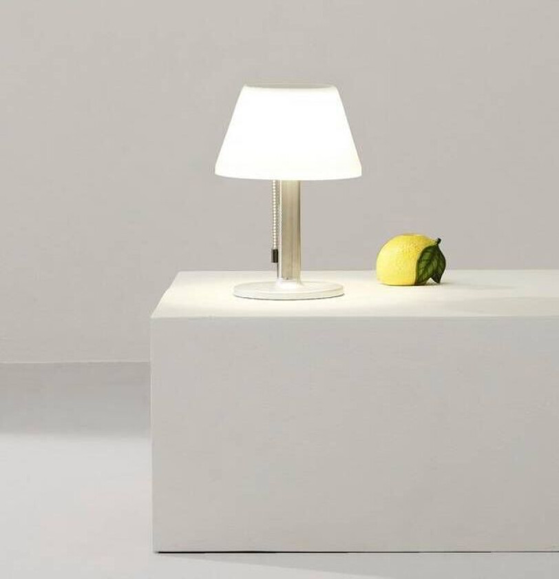 Solcellelampe Solia Hvit