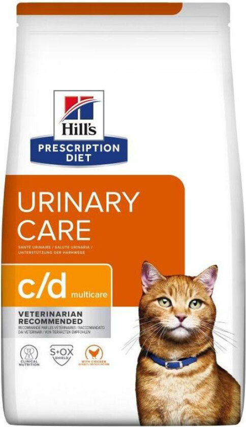 Hill's Prescription Diet Feline c/d Urinary Care Multicare Chicken (3 kg)
