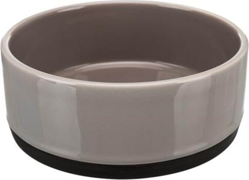 Hundematskål Keramik med antislip Grå (750 ml)