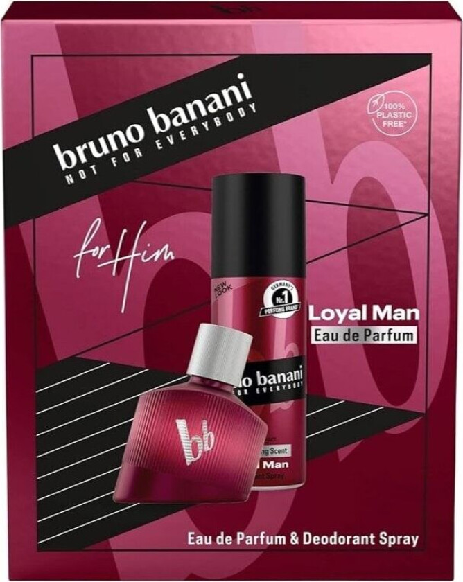 Giftset Bruno Banani Loyal Man Edp 30ml + Deo Spray 50ml