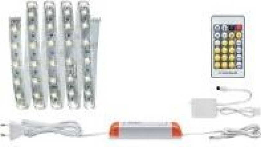 706.23, Universale lysstriper, Innendørs, Sølv, Plast, II, Dagslys, Varm hvit