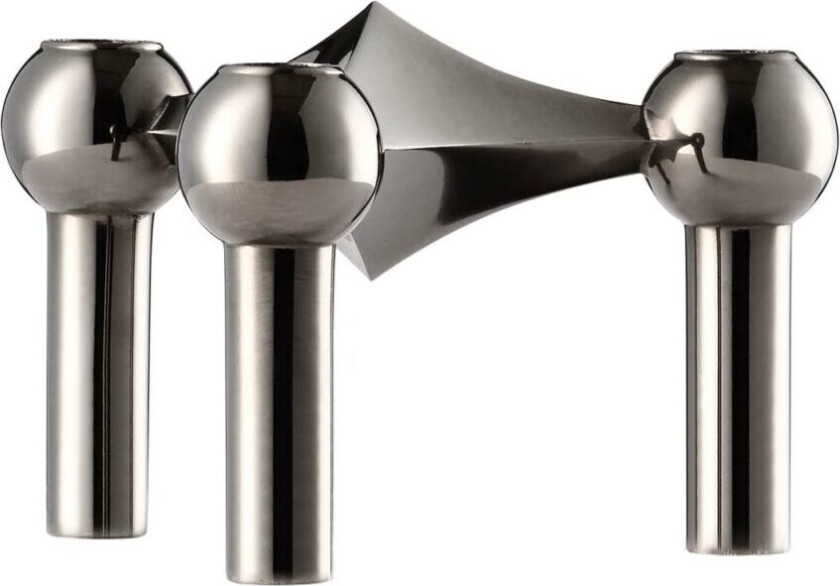 Nagel lysestake Svart krom