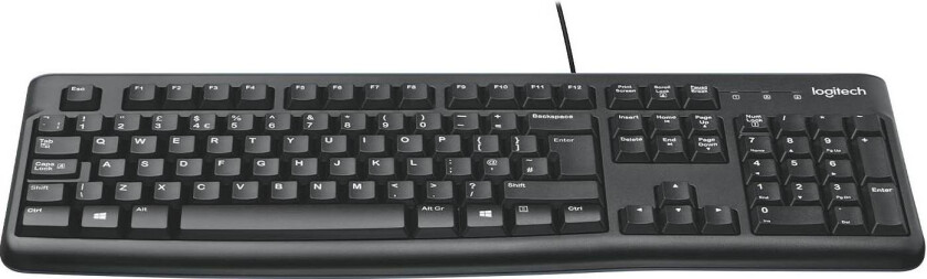 K120 Kablet Nordisk Tastatur