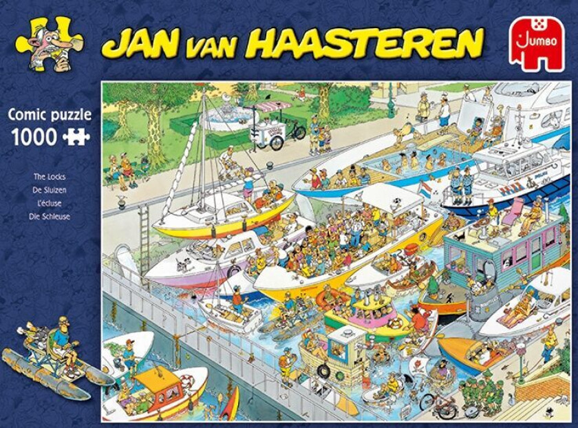 Puzzle Jan van Haasteren - The Locks (1000 pieces)