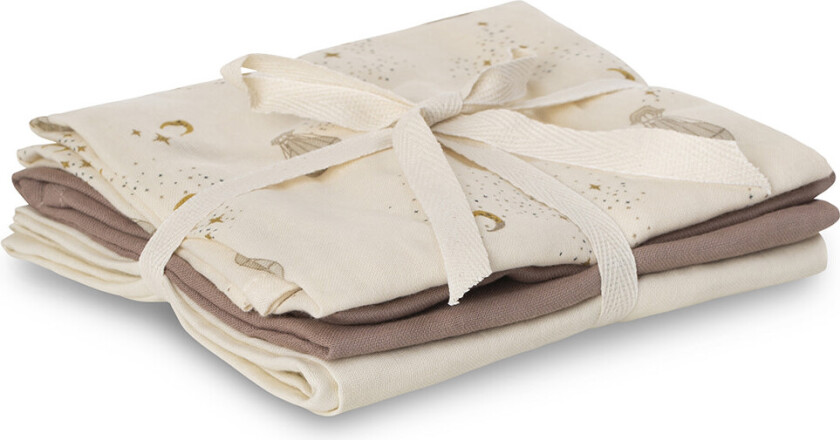Bilde av - Bora Muslin Cloth 3-pack Dreamily