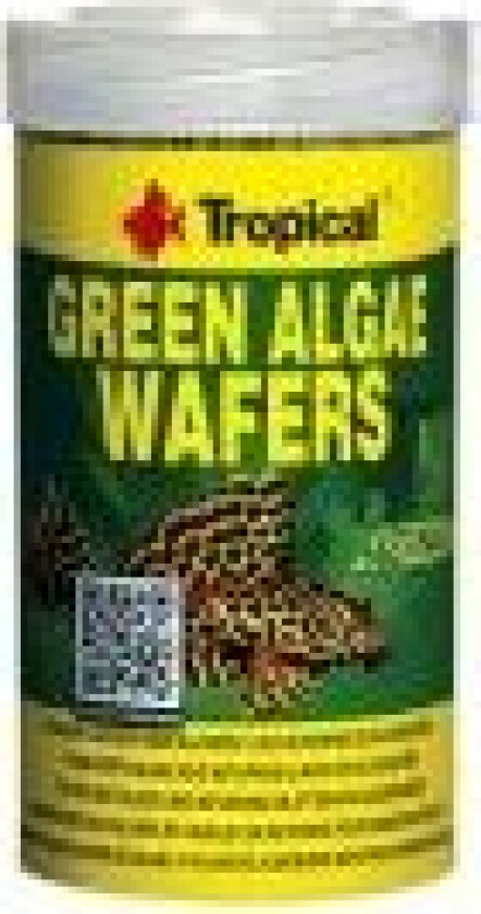 Green Algae Wafers synkende grønnsakswafere for fisk 250ml