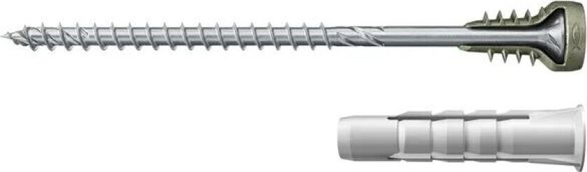 Justerskrue FAFS 5x80 TX25 elforzinket A100 med plugg