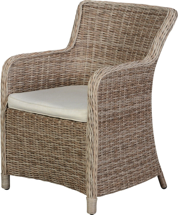 2 x Gram hagestol model 3, inkl. pute, natur og off white.