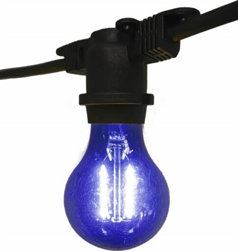 Samson lyspære, blå