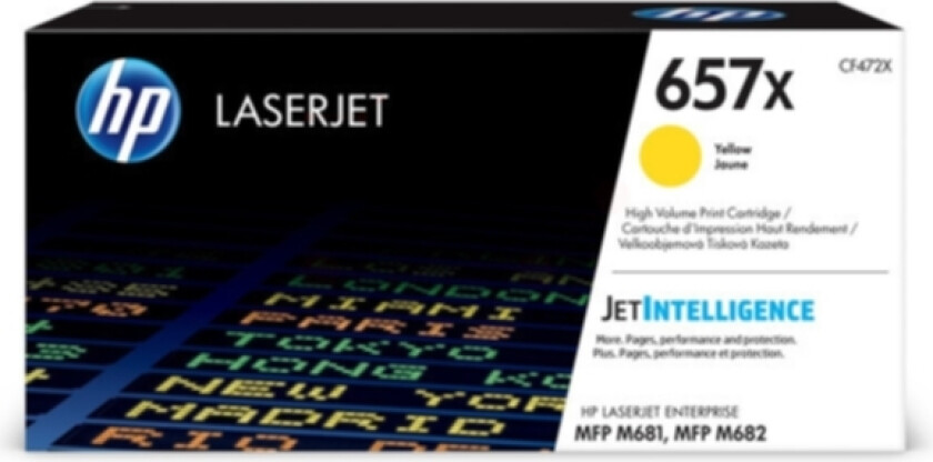 Hp Toner Gul 657x - Cf472x