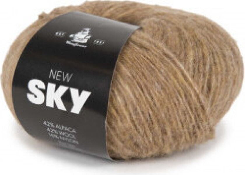 New Sky Garn Unicolor 65 Kamel