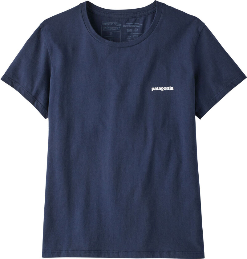 P-6 Mission Organic T-Shirt Dame New Navy L