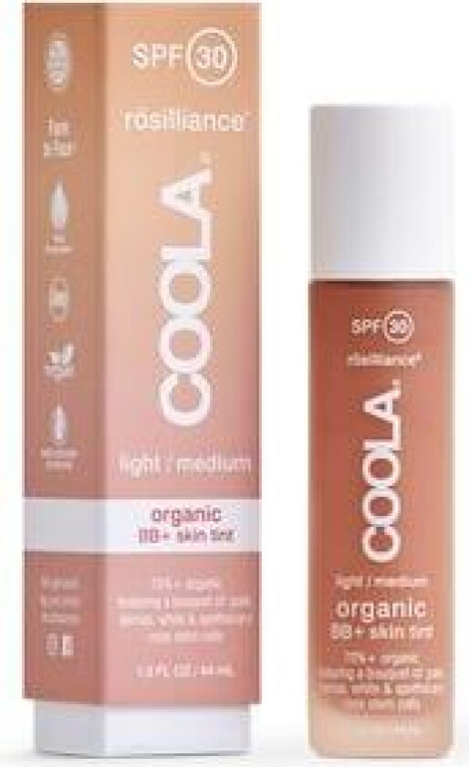 Coola Rōsilliance® Tinted Moisturizer Organic Sunscreen Spf30 Bronze Goddess 44ml Light/medium