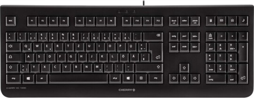 Cherry Kc 1000 Kablet Storbritannia Tastatur