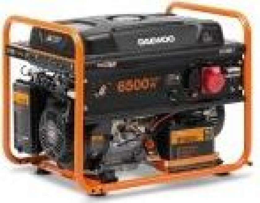 GDA 7500E-3, 6000 W, 380 V, 30 L, bensin, manuell/elektronisk, 50 Hz