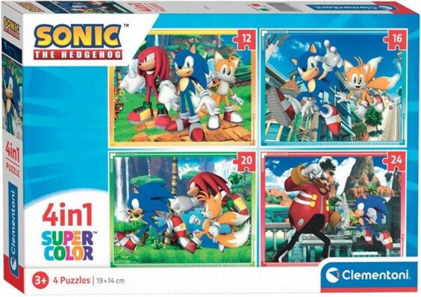 Puzzles Sonic 4in1 Gulv