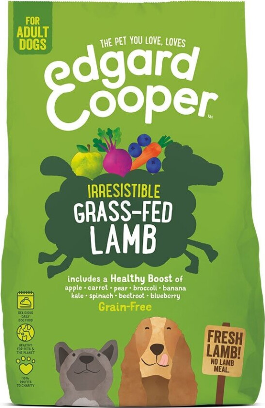Edgard & Cooper Dog Grain Free Lam (12 kg)