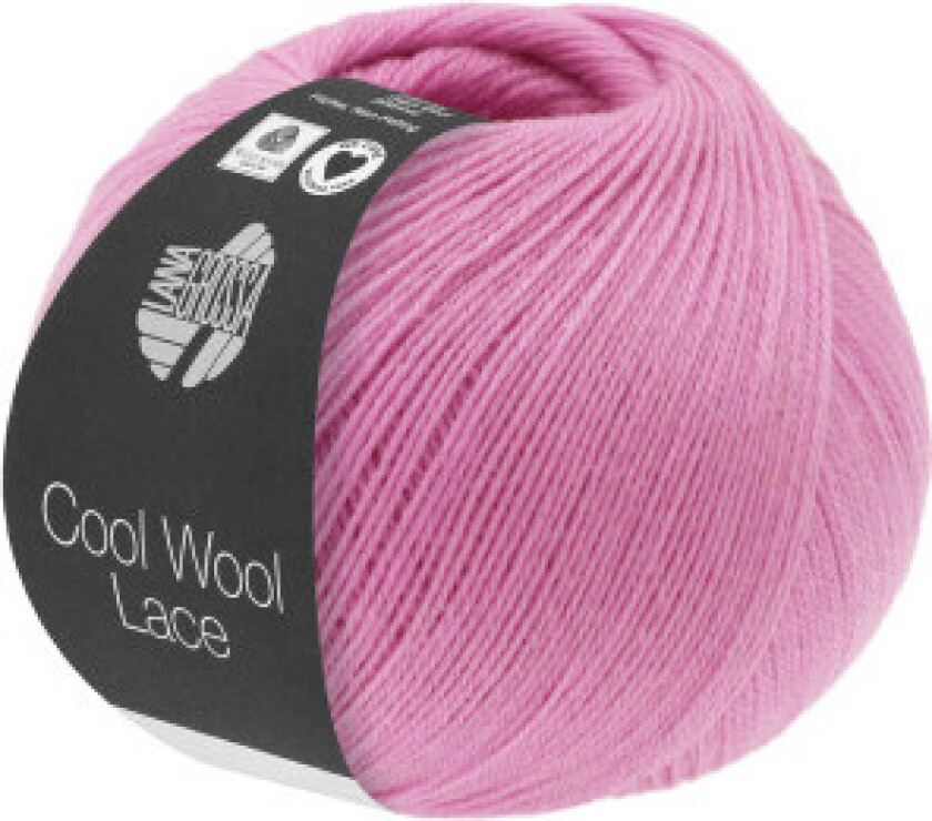 Cool Wool Lace Garn 52 Rosa