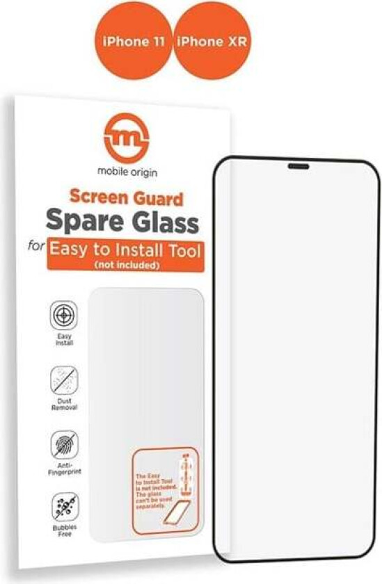 Orange Screen Guard Spare Glass iPhone 11/XR
