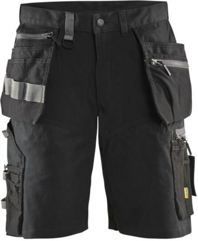 Blåkläder 159813439900C48 Håndverksshorts med stretch, svart Str. C48