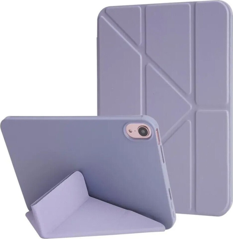 iPad Air 11" (2024) Deksel - Fleksibel Origami Deksel - Lilla