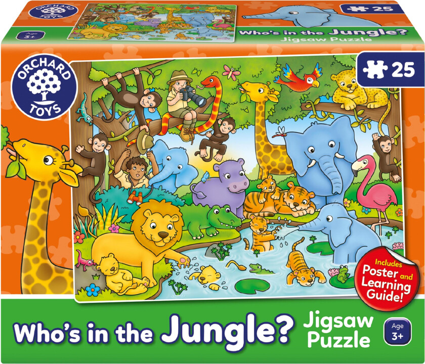 Orchard - Who's In The Jungle - Puzzle (600301)