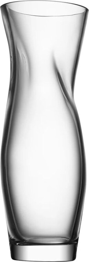 Squeeze vase 34 cm Klar