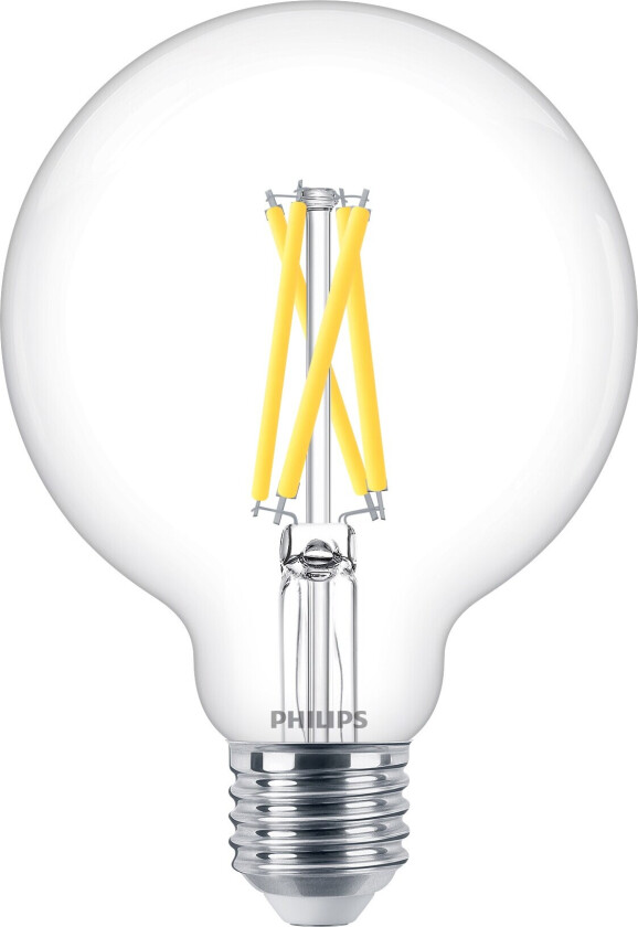 5,9W globe dimbar LED filament warmglow 95 mm (60W) RA90