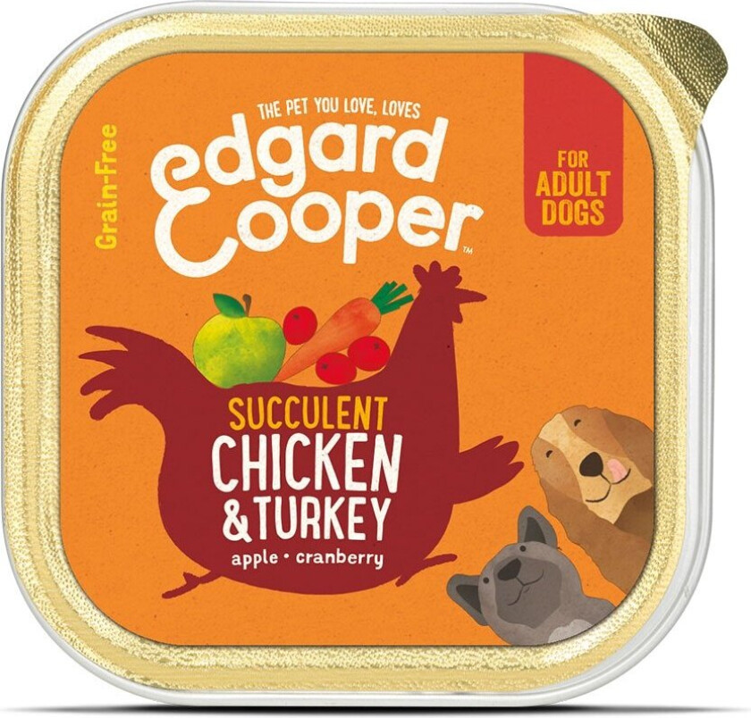 Edgard & Cooper Dog Chicken & Turkey (150 g)